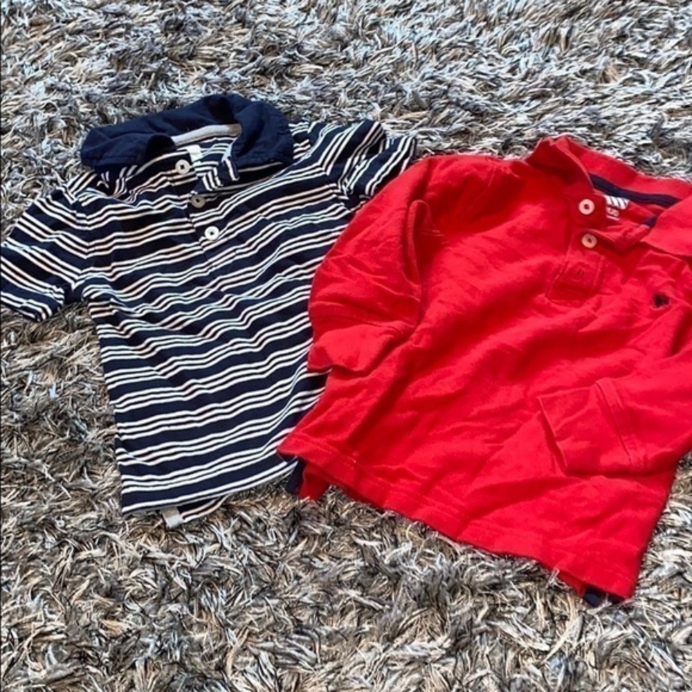 Old Navy collared shirt bundle 2T EUC.